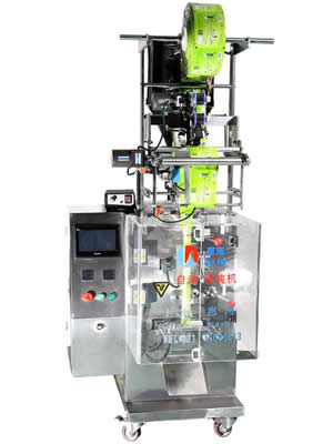 Máquina formadora, llenadora y selladora automática de paquetes de productos granulados