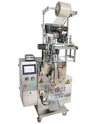 Máquina formadora, llenadora y selladora automática de paquetes de productos granulados