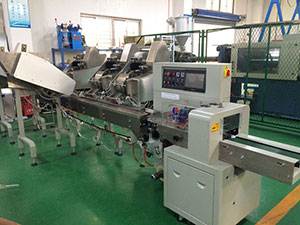  Máquina envolvedora flow pack HP-250X 