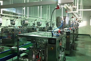 Máquina llenadora y selladora de envases de líquidos y pastas