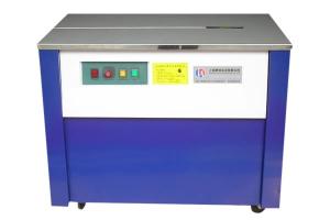 Máquina flejadora semiautomática para cajas y paquetes
